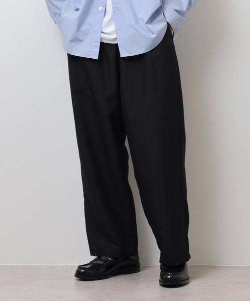FUNALIVE パンツ トロピカルオックス ワイドパンツ メンズ
