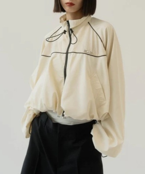 MIDWEST アウター Knuth Marf balloon sleeve nylon jacket レディース 