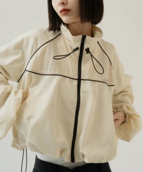 MIDWEST アウター Knuth Marf balloon sleeve nylon jacket レディース 