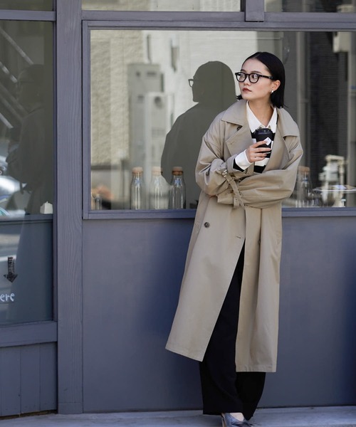 アーバンリサーチ　トレンチコート　レディース  size:36 URBAN RESEARCH 「URBAN RESEARCH」 トレンチコート 36 ベージュ