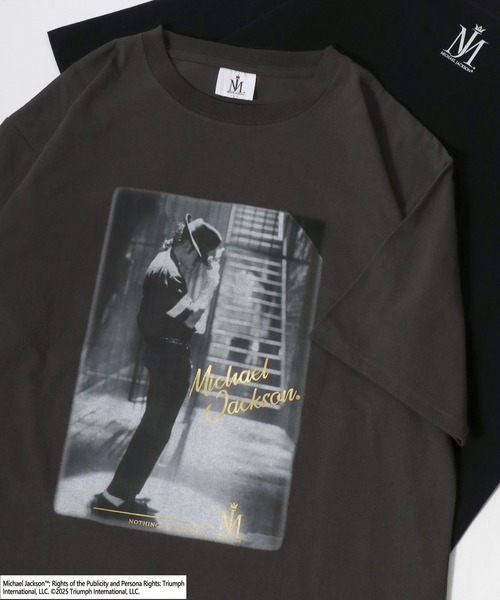 2560　マイケルジャクソン　レディース　Ｔシャツ　黒　Ｓ GOOD ROCK SPEED（グッドロックスピード）マイケル