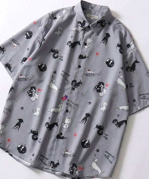 JURGEN LEHL アニマルプリント 半袖Tシャツ グレー系 美品♡ 80～90s NO PROBLEM 豚さん 四十八手 体位 プリント アニマル エロT