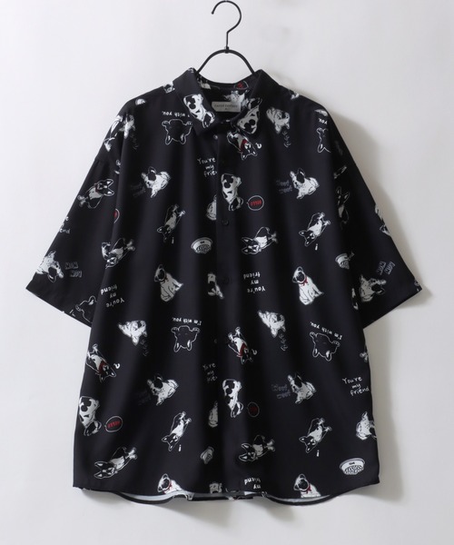 SITRY（シトリー） シャツ Silk Touch Animal Print Shirt/接触冷感