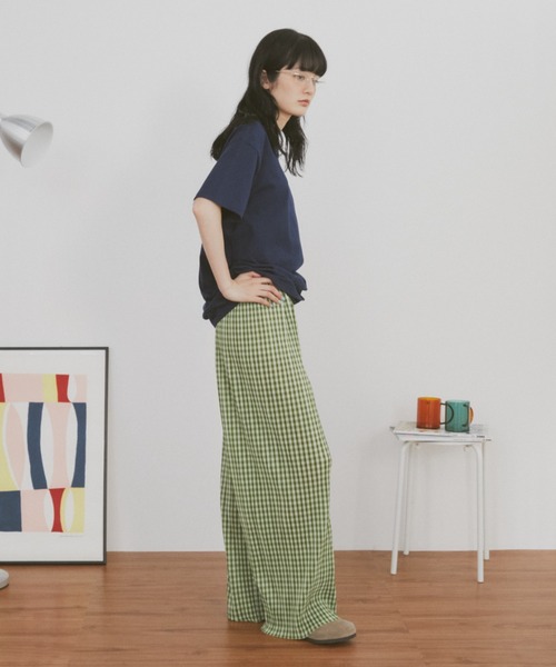 チェックパンツ パンツ メンズ ボトムス ロング 送料無料・再販