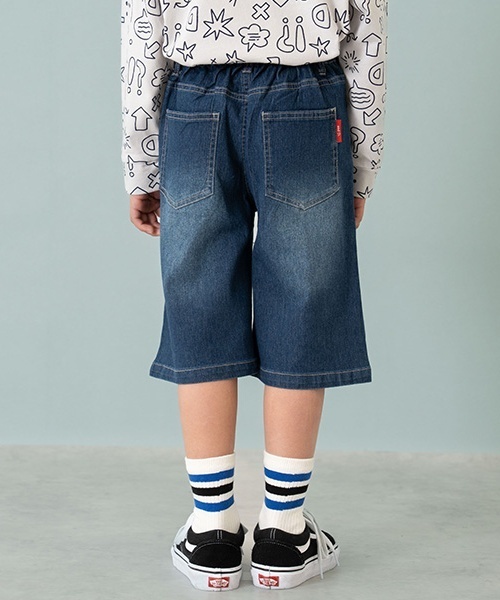 petit main and D. パンツ デニムバミューダパンツ キッズ 子供服