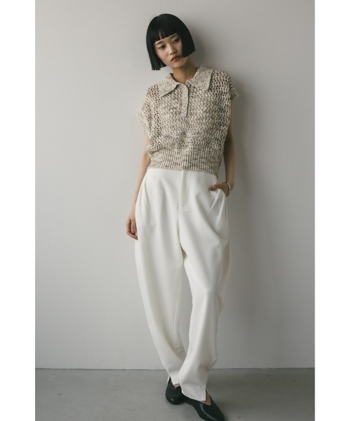 STYLEMIXER パンツ タックポケットフォルムパンツ レディース
