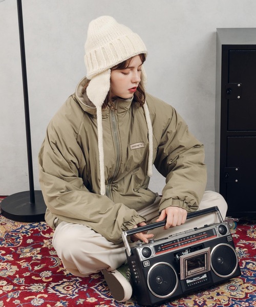 「MUHET」 ブルゾン X-LARGE ネイビー レディース_画像6