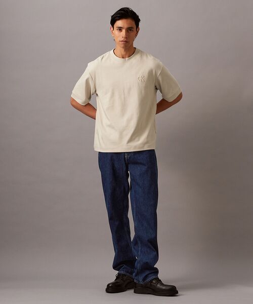 [ ] インターロックTシャツ ★大人気★ Calvin Klein tシャツ 「ユニセックス」インター ロックTシャツ