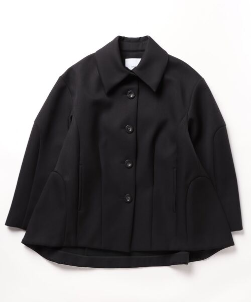 【完売】UN3Dコート【新品】36【返品不可】 UN3D.(アンスリード)】WAIST GATHER JK / ウエストギャザー