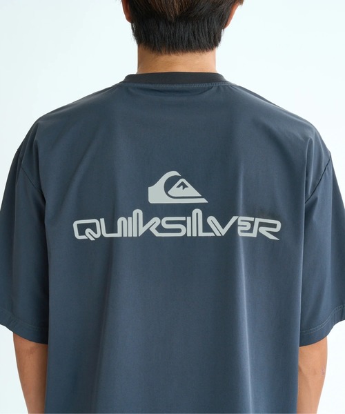 Quiksilver ラッシュガード DOUBLE LOGO SS /クイックシルバー