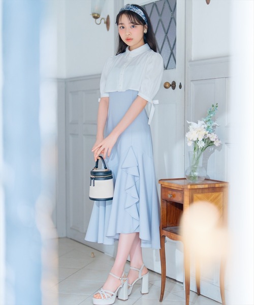 epine キャミワンピース クロップドブラウス セット ローズキャミワンピクロップドブラウスセット – BUNNY APARTMENT