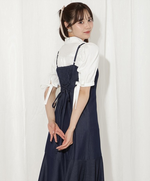 epine キャミワンピース クロップドブラウス セット WILLSELECTION ワンピース クロップドブラウス＋キャミ