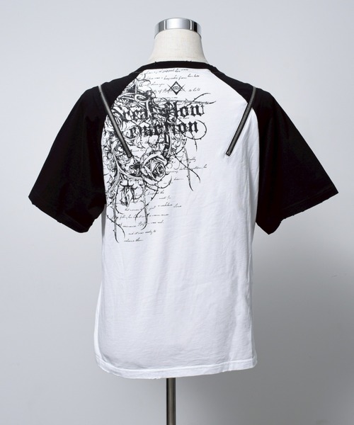 レフレム REFLEM Tシャツ REFLEM/レフレム』ロゴラインストーンTシャツ/ハーフスリーブ