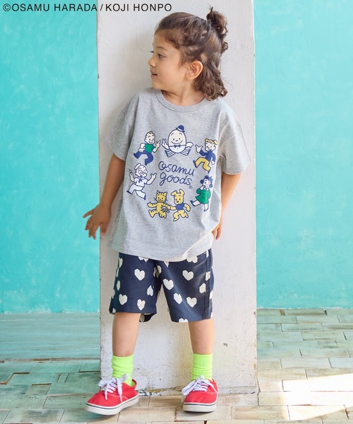 MARKEY'S パンツ 総柄プリントショートパンツ キッズ 子供服
