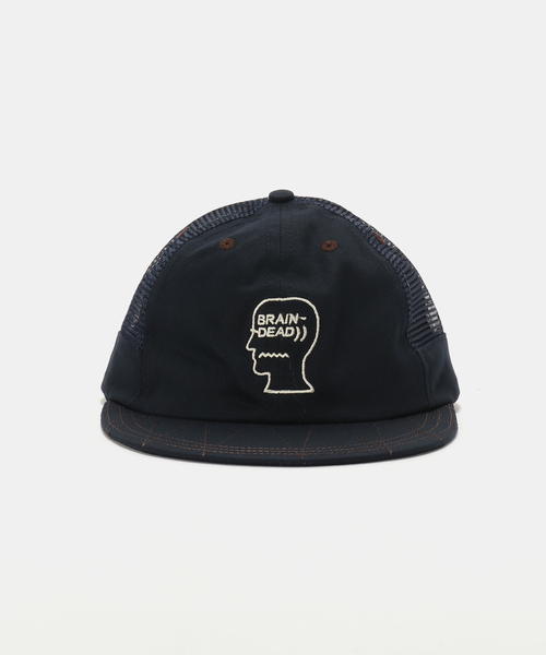 brain dead キャップ BRAIN DEAD - FOREST GREEN WIRE BRIM 6 PANEL CAP – LE LABO STORE