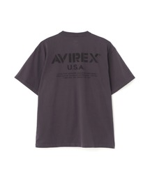 tシャツ MIL. STENCIL OFFICIAL LOGO T-SHIRT / ステンシル オフィシャルロゴ 半袖Tシャツ / AVIREX /｜ZOZOTOWN Yahoo!店