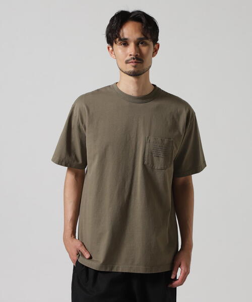 AVIREX tシャツ MIL. STENCIL OFFICIAL LOGO T-SHIRT