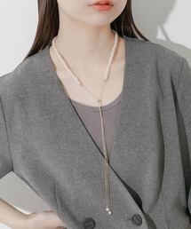 ネックレス パールスライドYネックレス レディース｜ZOZOTOWN Yahoo!店
