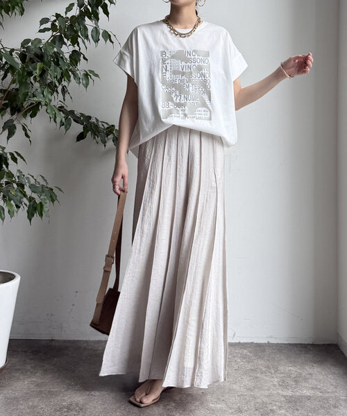DouDou tシャツ 「WEB限定」迷彩ロゴTEE レディース : ZOZOTOWN