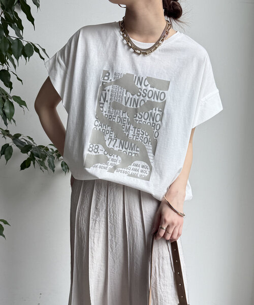 DouDou tシャツ 「WEB限定」迷彩ロゴTEE レディース : ZOZOTOWN