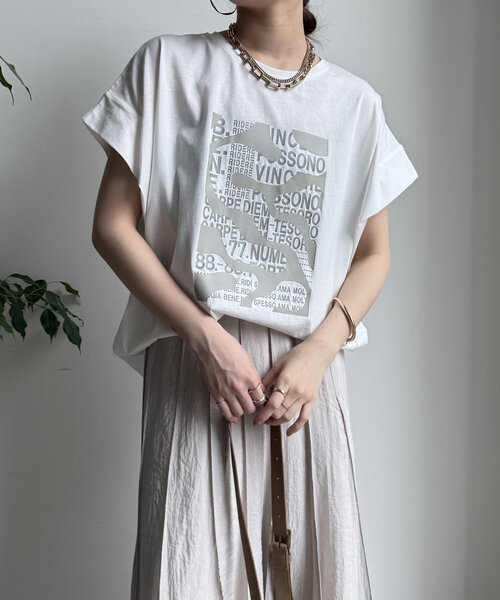 tシャツ 「WEB限定」迷彩ロゴTEE レディース DouDou tシャツ 「WEB限定」迷彩ロゴTEE レディース : ZOZOTOWN