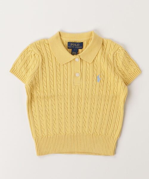 mini⭐︎123 　POLO 半袖ニット ラルフローレン 半袖ニット（ベビー、キッズ、マタニティ）の
