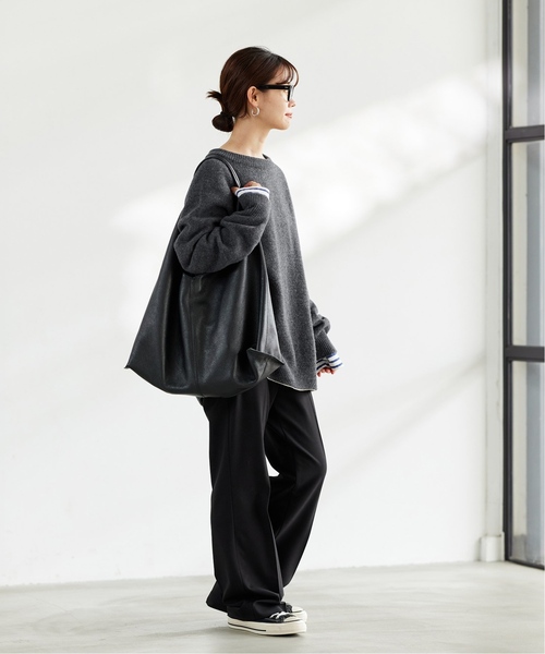 FRAMeWORK（フレームワーク） 長袖ニット FREE チャコールグレー