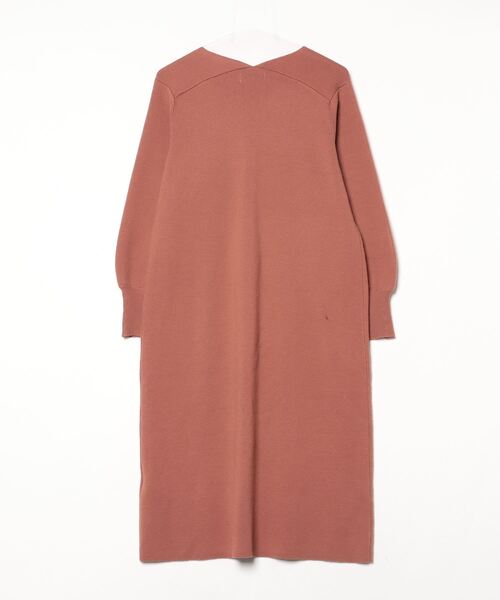 BEAMS HEART（ビームス ハート） ニットワンピース - オレンジ