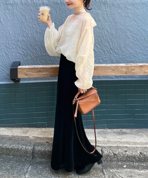 hinari ベロアマーメードスカート xs 完売品　新品未使用 hinari（ヒナリ） スカート ベロアマーメードスカート : ZOZOTOWN