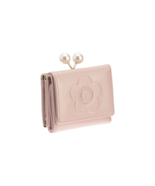 MARY QUANT 花柄三つ折り財布 ピンク MARY QUANT 「MARY QUANT」 財布 FREE ピンク レディース