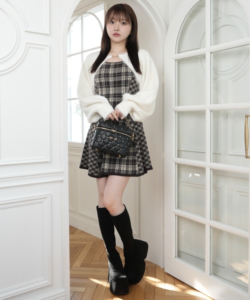 LIP SERVICE（リップサービス） ワンピース 「形が選べる」フェザー