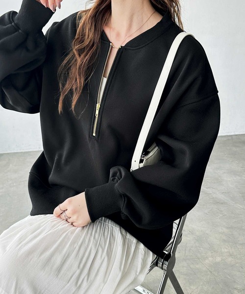 初期グッドイナフ　ジップアップ　スウェット　裏フリース　裏起毛　グレー×ブラック 2025年最新】GOOD ENOUGH メンズ トレーナー・スウェットの人気