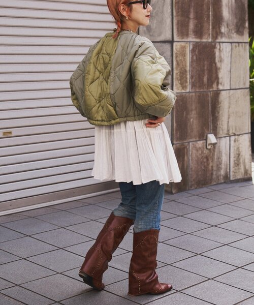 etsinta（エシンタ） ブルゾン アウター 「etsinta」リメイク