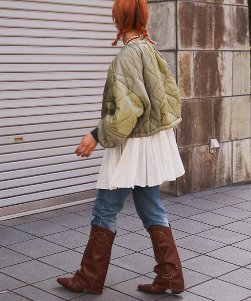 etsinta（エシンタ） ブルゾン アウター 「etsinta」リメイク