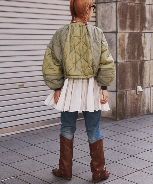 etsinta（エシンタ） ブルゾン アウター 「etsinta」リメイク