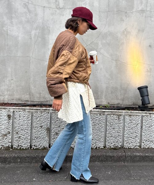 etsinta リメイクキルティングコクーンジャケット etsinta】リメイクキルティングコクーンジャケット | CIAOPANIC TYPY