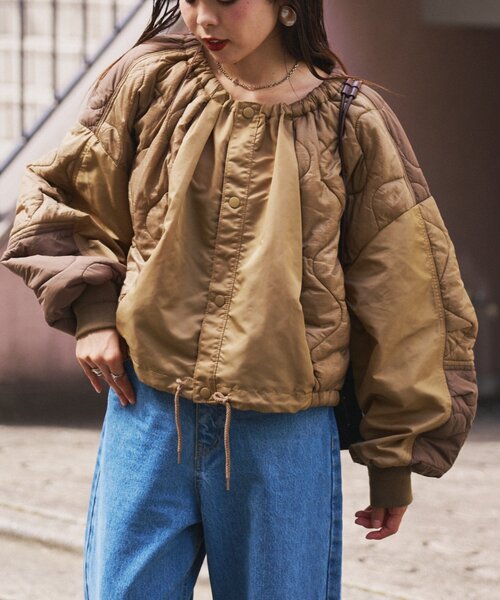 etsinta（エシンタ） ブルゾン アウター 「etsinta」リメイク