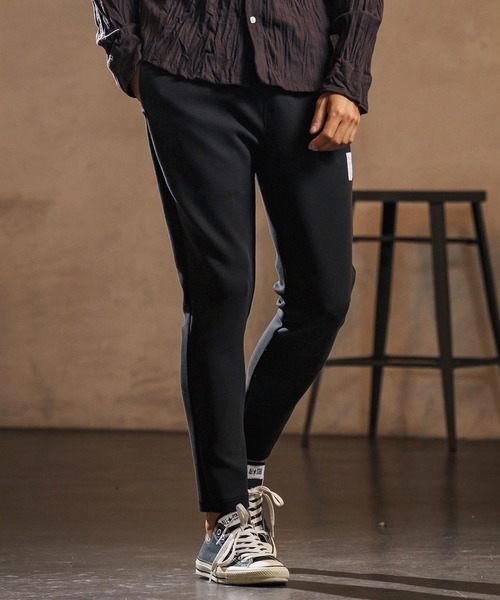 wjk reluxe パンツ mp13949-cardboard tapered pants テーパードパンツ 