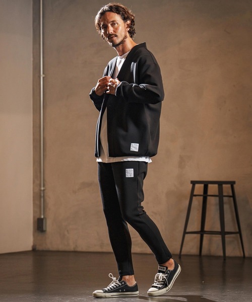 wjk reluxe パンツ mp13949-cardboard tapered pants テーパードパンツ 