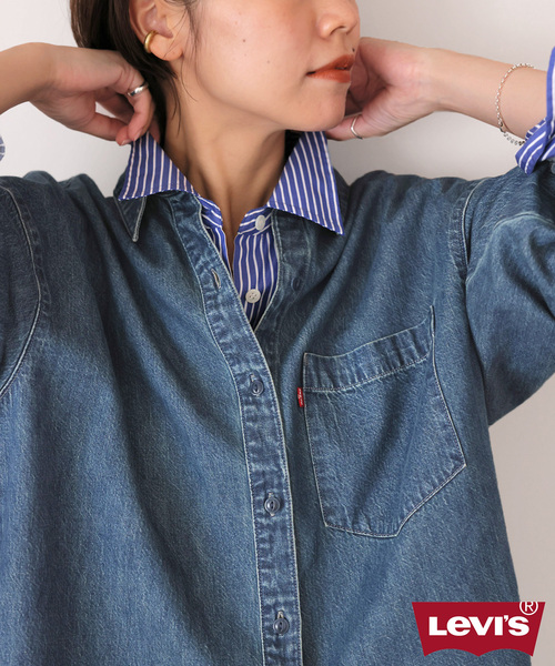 スペシャル！リーバイスデニムシャツ 楽天市場】Levi's リーバイス デニムシャツ Levi's リーバイス