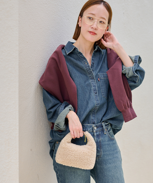 Levi's ブラウス シャツ 別注「LEVI'S/リーバイス」デニムシャツ