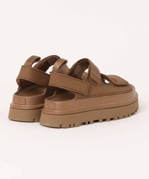 「UGG」 フラットサンダル 8 ブラウン レディース_画像2