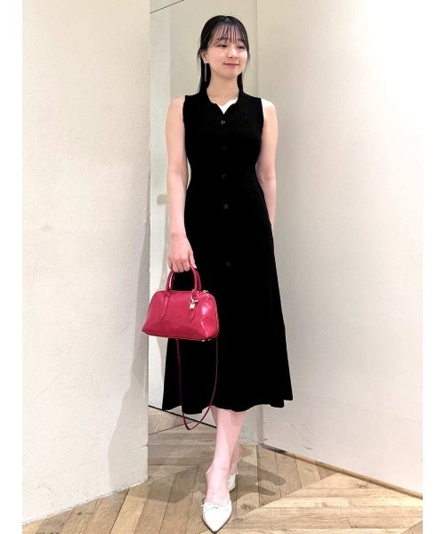 SNIDEL（スナイデル） ニットワンピース ONE SIZE ブラック レディース