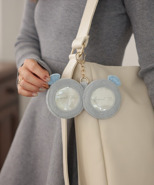 Appel Toi（アペルトワ） 推し活 缶バッジケース 57mm キーホルダー