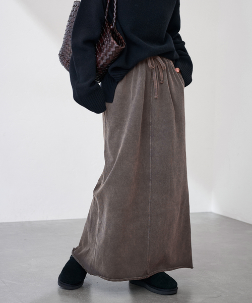 FRAMeWORK（フレームワーク） スカート ウェットオゾン加工スカート