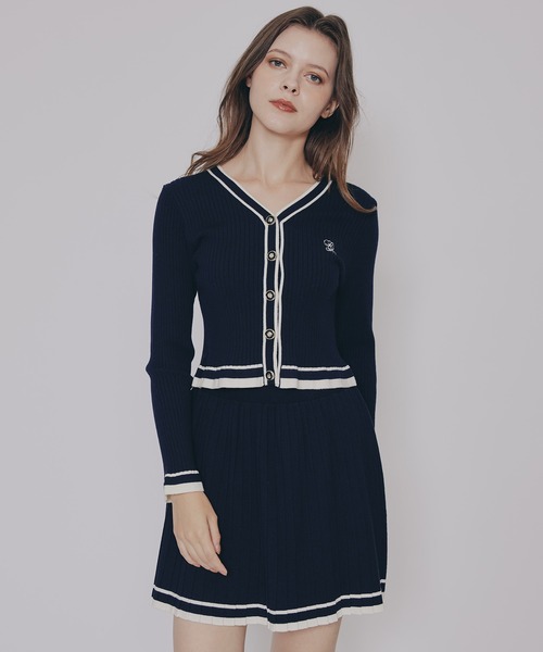 REDYAZEL（レディアゼル） セットアップ ラインスキームニット