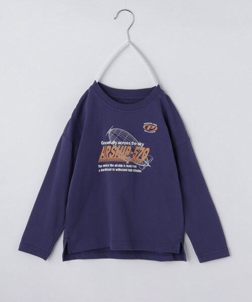 THE SHOP TK tシャツ 「110−160／6色展開」コットン長袖Tシャツ/洗濯 