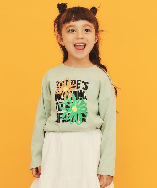 THE SHOP TK tシャツ 「110−160／6色展開」コットン長袖Tシャツ/洗濯