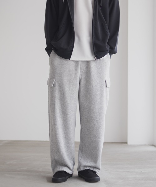 NAVY カーゴパンツ スウェットカーゴパンツ メンズ レディース