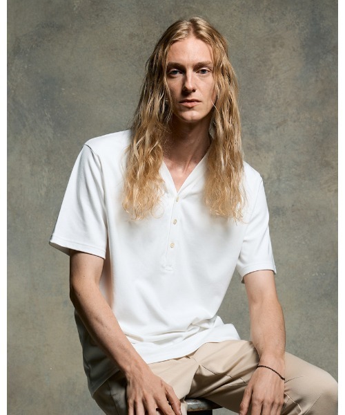 wjk tシャツ luxury cotton smart collar S/S メンズ : ZOZOTOWN Yahoo